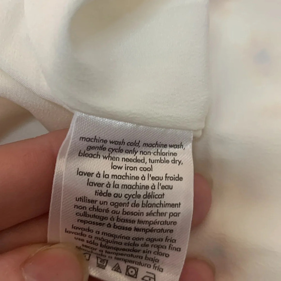 Revolve Yellow White Daisy Slip Skirt Size Small - Picture 9 of 9